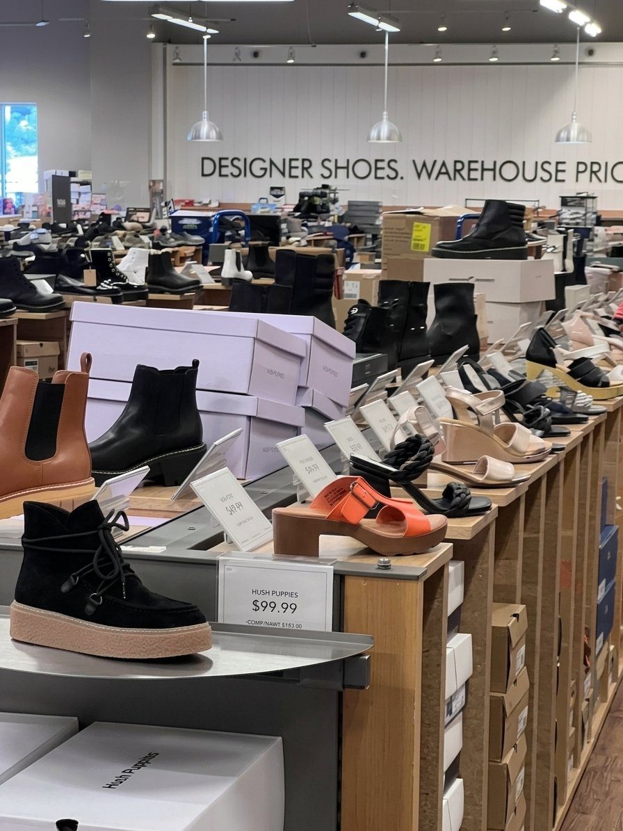 DSW interior detail, Ramsey, NJ